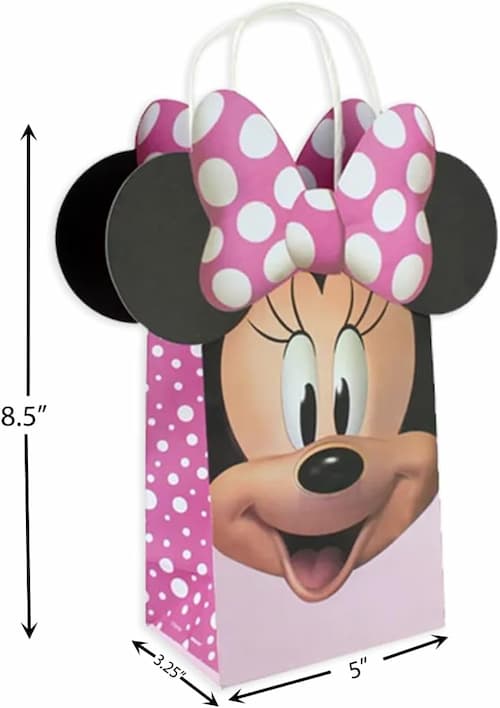 Buy Minnie Mouse Forever Create Your Own Kraft Bags (8 count) for only $19.99 by Amscan