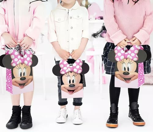 Buy Minnie Mouse Forever Create Your Own Kraft Bags (8 count) for only $19.99 by Amscan