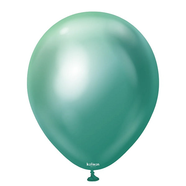 Buy Kalisan 12" Mirror Chrome Green Latex Balloons (50 count) for only $13.49 byKalisan