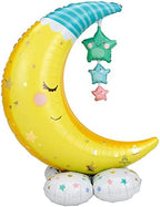 Buy Moon & Stars 55" Standup Airloonz Foil Balloon Air-Filled Only for only $15.99 byAnagram