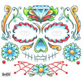 Buy Morris Costumes DFFC501 Face Tattoo Candy Skull for only $10.44 byTinsley Transfers