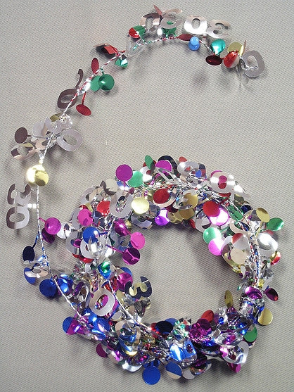 Buy Multicolor 12' 30th Wire Garland for only $3.99 by[product_brand]