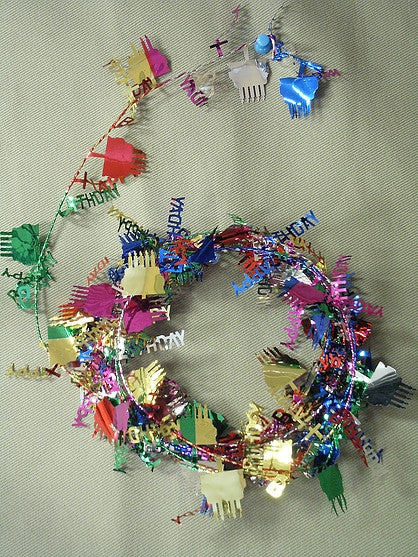 Buy Multicolor 12' Happy Birthday Wire Garland for only $3.99 by[product_brand]