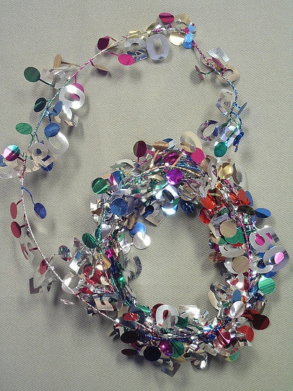 Buy Multicolor 9' 40th Wire Garland for only $1.99 by[product_brand]