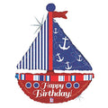 Buy  Nautical Birthday Sailboat Mylar Balloon for only $6.64 byAnagram