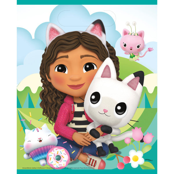 Gabby's Dollhouse Loot Bags (8 Count) - Kids Birthday Party Favors