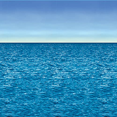 Buy Ocean & Sky Backdrop Party Accessory (1 count) (1/Pkg) for only $21.24 byBeistle