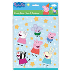 Peppa Pig Plastic Loot Bags (8 count)