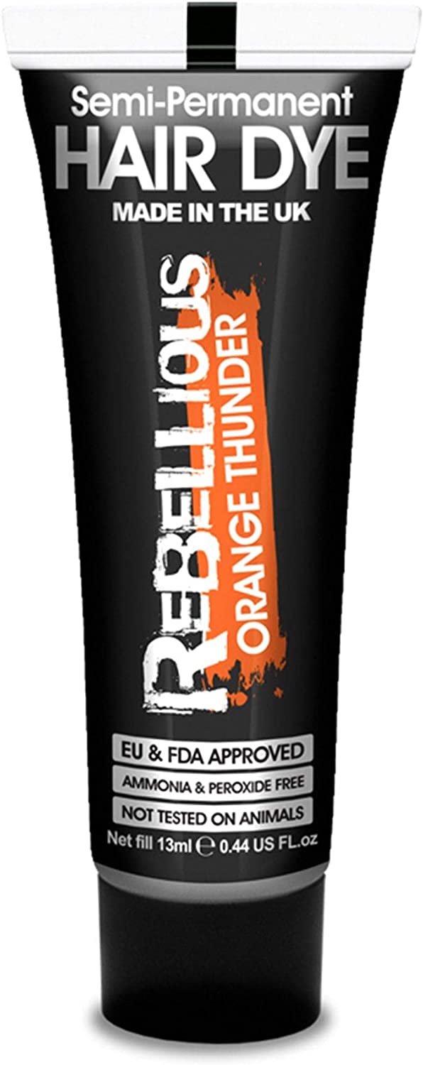 Buy Paint Glow Semi Permanent Hair Dye 13ml Streak Tube Bright Colors Orange Thunder for only $2.99 byPaintGlow