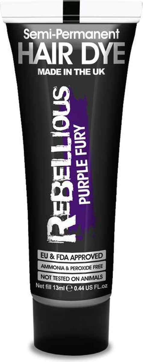 Buy PaintGlow Rebellious Colors semi permanent hair dye 13 ml Furry Purple for only $3.99 byPaintGlow