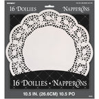 Buy Paper Doilies, 10.5", White, (16 count) for only $2.87 byUnique