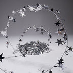 Buy Party Deco 25 ft Silver Star Wire Garland for only $5.99 by[product_brand]
