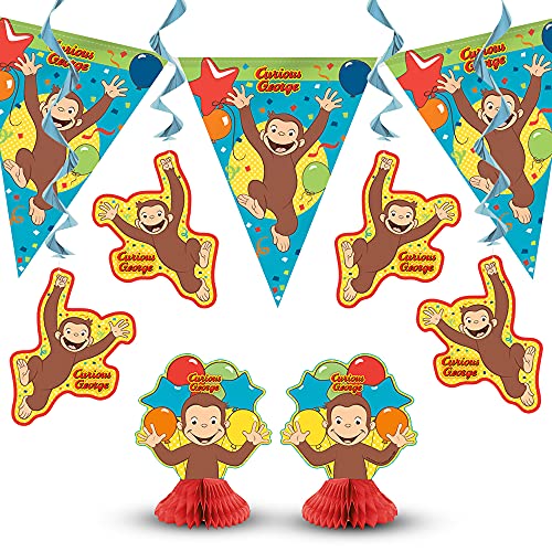 Buy Party Decorating Kit  Curious George Multi 7 Pcs for only $6.99 by Unique