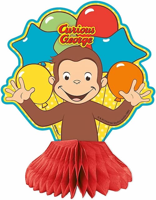 Buy Party Decorating Kit  Curious George Multi 7 Pcs for only $6.99 by Unique