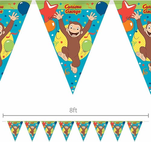 Buy Party Decorating Kit  Curious George Multi 7 Pcs for only $6.99 by Unique