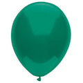 Buy Party Mate 12" Satin Forest Green Latex Balloons 72 Count for only $13.99 by PartyMate