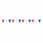 Buy Party Pennant Flag Banner, 32 Ft, Red, White & Blue for only $4.85 byUnique