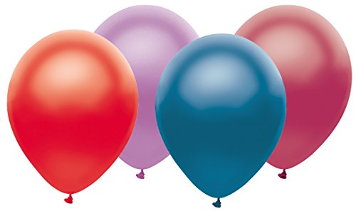 Buy PartyMate 12-Inch Latex Balloons, 72-Count, Satin Assortment for only $14.24 byPartyMate