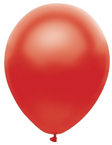 Buy Partymate 12" Satin Red Solid Color Latex Balloons 10ct for only $6.64 byPartyMate