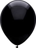 Buy PartyMate 72126 12" Round Solid Color Latex Balloons, 15-Count, Pitch Black for only $10.44 byPartyMate