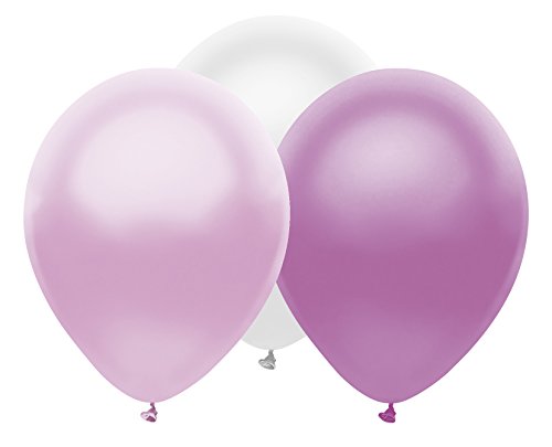 Buy PartyMate 76526 Made in the USA Metallic 12-Inch Latex Balloons, 72-Count, Silk Assortment for only $11.39 byPartyMate
