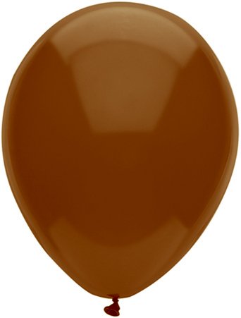 Buy PartyMate Chestnut Brown 11" Latex Balloons 15ct for only $2.99 by PartyMate