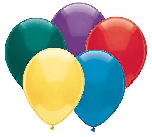 Buy PartyMate Made in the USA 12-Inch Latex Balloons, 15-Count, Royal Rich Assortment for only $9.49 byPartyMate