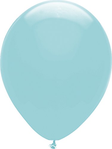 Buy PartyMate Made in The USA Pastel Color 12-Inch Latex Balloons, 15-Count, Aquamarine for only $6.64 byPartyMate