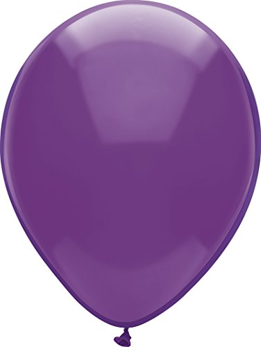 Buy PartyMate Made in the USA Royal Rich Color 12-Inch Latex Balloons, 72-Count, Regal Purple for only $10.44 byPartyMate