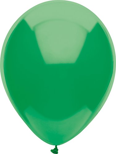 Buy PartyMate Made in The USA Standard Color Latex Balloons, 10-Count, Neon Green for only $6.62 byPartyMate