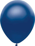 Buy PartyMate Metallic  Navy Blue Satin 12-Inch Latex Balloons 10ct for only $7.59 byPartyMate