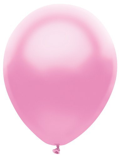 Buy PartyMate Pearlized Pink 12" Latex Balloons 10ct  for only $2.99 by PartyMate
