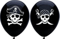 Buy PartyMate Pirate Printed Latex Balloons, 12-Inch Round, 8-Count, Pitch Black, 8 CT for only $3.79 byPartyMate