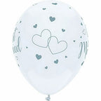 Buy  PartyMate Printed Latex Balloons  Just Married  6 CT for only $3.99 byQualatex Balloons