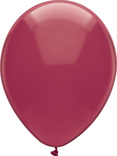 Buy PartyMate Royal Rich Color 12-Inch Latex Balloons Deep Burgundy for only $6.29 byPartyMate