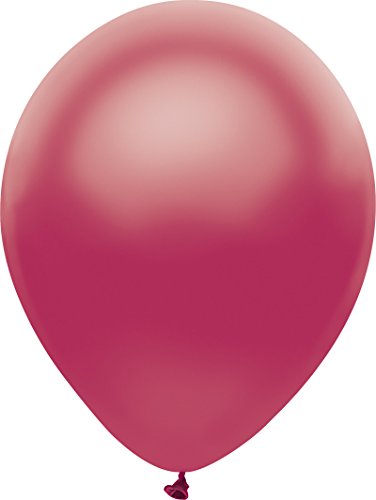 Buy PartyMate Satin Raspberry Solid Color Latex Balloons 72ct for only $11.39 byPartyMate