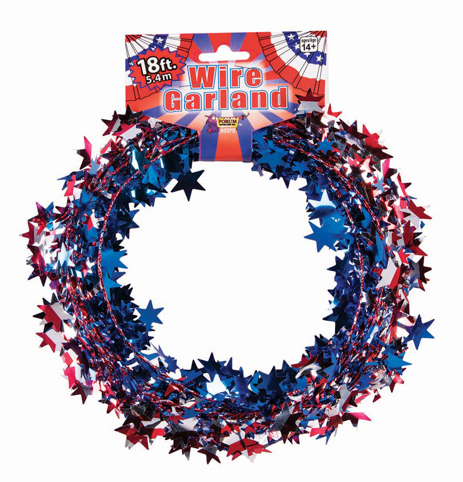 Buy Patriotic Wire Garland for only $3.59 byRubies