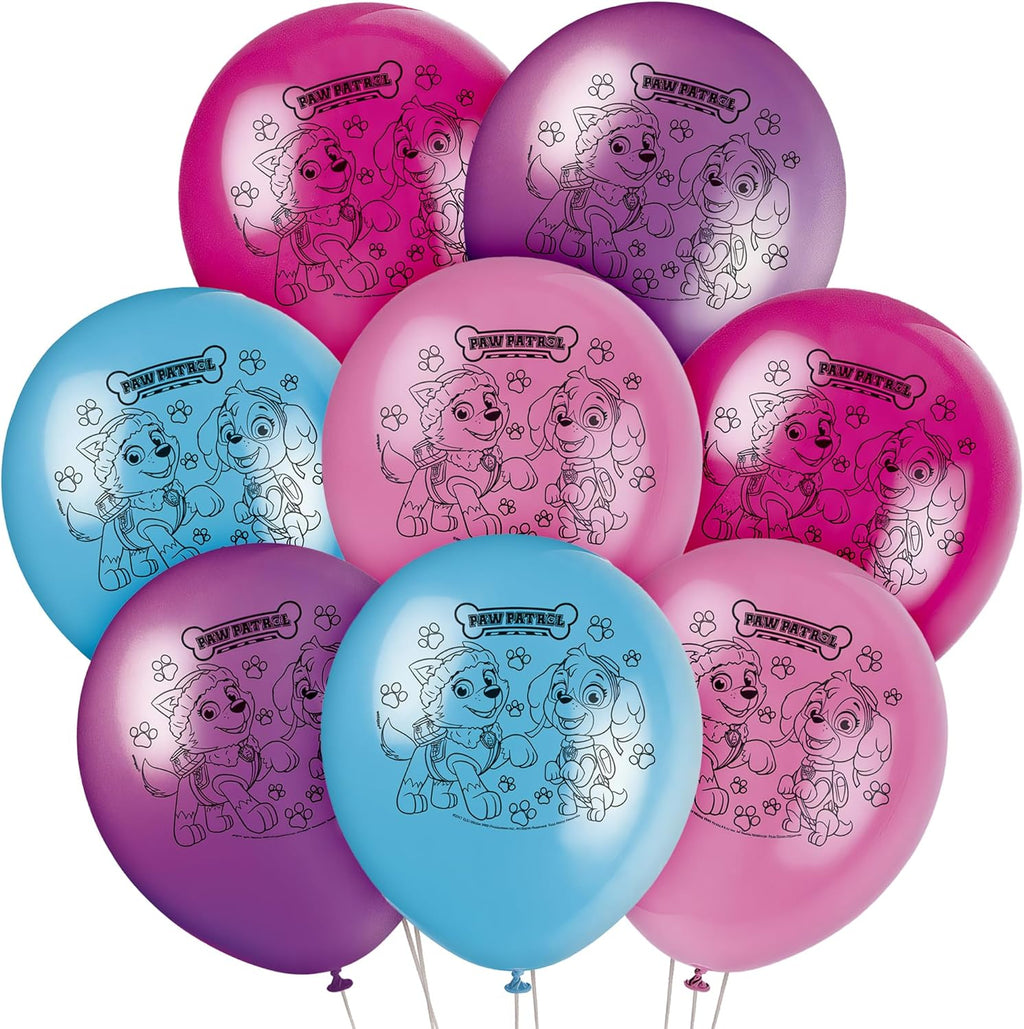 Buy  Paw Patrol Girl 12inch Round Latex Balloons (8count) for only $3.99 by Unique
