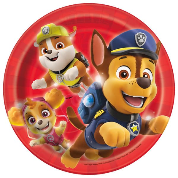 Buy Paw Patrol Round 7" Dessert Plates  8ct for only $5.09 by Unique