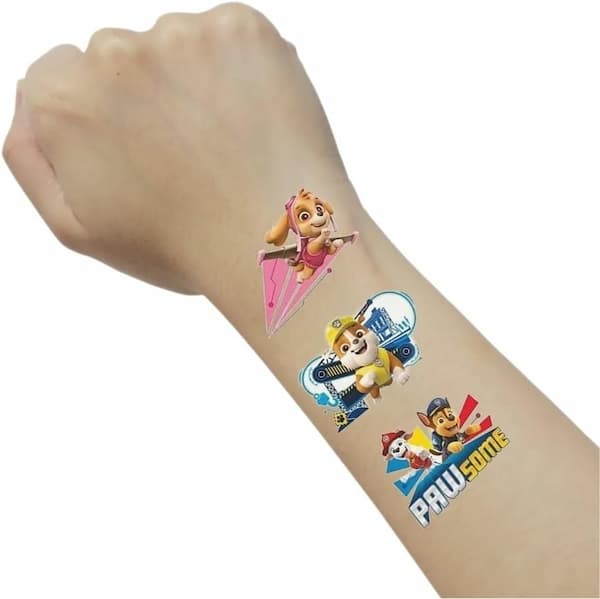 Buy Paw Patrol Temporary Tattoos Sheets (4 sheets) for only $3.69 by Unique