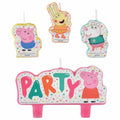 Buy Peppa Pig Candle Set 4ct Pack for only $6.12 byAmscan