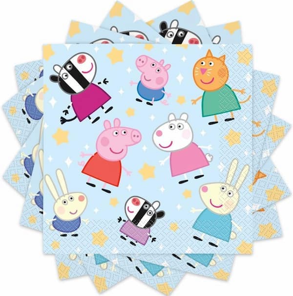 Buy Peppa Pig Luncheon Napkins (16 count) for only $5.95 by Unique