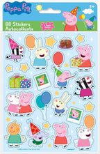 Buy Peppa Pig Plastic Sticker Sheets (4 sheets) for only $1.99 by Unique