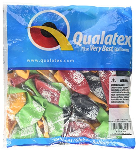 Buy Pioneer 11" Over The Hill Confetti Wrap Latex Balloons Assorted 50ct for only $14.99 byQualatex Balloons