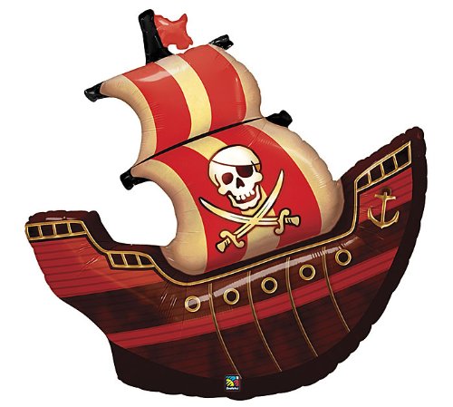 Buy Pirate Boat 40" Foil Balloon for only $6.63 byAnagram