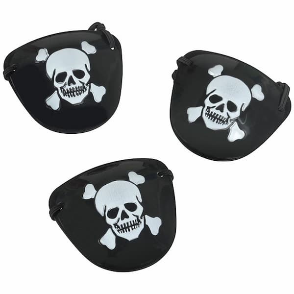Buy Pirate Eye Patch (12 count) for only $6.90 by Amscan