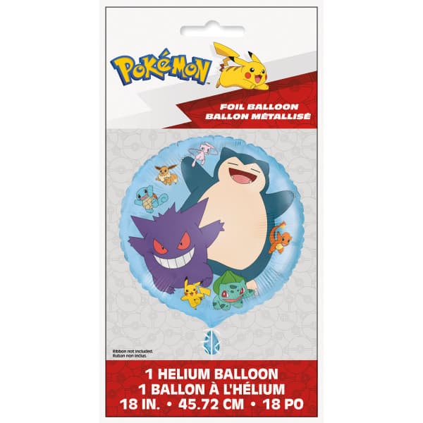 Buy Pokémon 18" Round Foil Balloon - Party Decoration (1 Count) for only $5.19 by Unique
