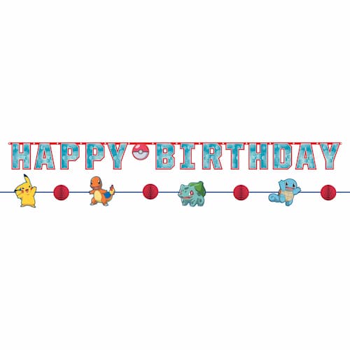 Buy Pokemon Birthday Banner Kit for only $12.83 byAmscan