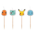 Buy Pokemon Birthday Cake Candle Picks (4 Count) – Pikachu & Friends for only $5.39 by Unique