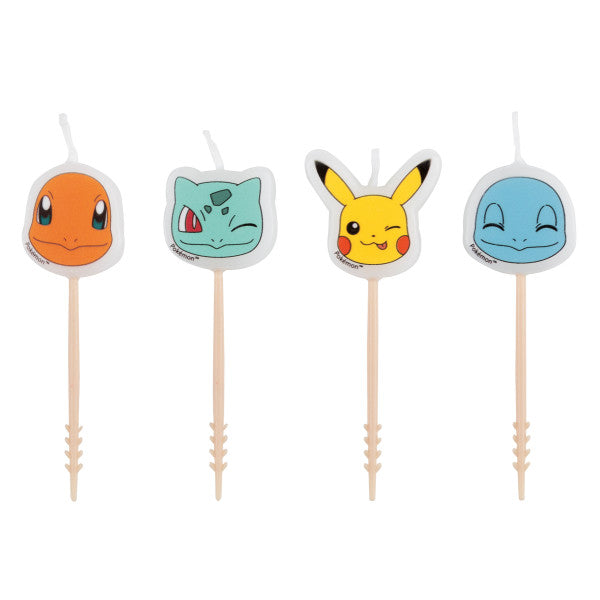 Buy Pokemon Birthday Cake Candle Picks (4 Count) – Pikachu & Friends for only $5.39 by Unique
